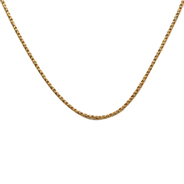 Gold Dior CD Oval Logo Chain Necklace - Designer Revival
