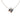 Silver Hermès Palladium Plated Lacquered Cage D H Pendant Necklace