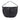 Black Burberry Haymarket Check Coated Canvas Hobo