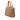 Beige Chanel CC Lambskin Wild Stitch Handbag