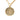 Gold Chanel CC Gold Plated Crest Medallion Pendant Necklace
