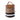 Brown Burberry Medium Mega Check Canvas and Grained Calfskin Ashby Tassel Bucket Bag Satchel