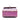 Purple Chanel CC Quilted Iridescent Lambskin Phone Holder with Chain Crossbody Bag