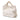 White Chanel Quilted Calfskin Ca D'Oro Tote