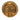 Gold Chanel CC Gold Plated Round Clip On Earrings