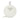 White Prada Spazzolato Round Coin Pouch Bag Charm