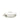 White Prada Spazzolato Round Coin Pouch Bag Charm