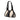 Black Burberry Supernova Check Canvas Handbag