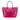Pink LOEWE Leather Perforated Anagram Leo Tote