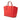 Red Gucci Mini Leather Swing Handbag