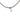 Silver Louis Vuitton Brass Crystal Nano Beads Pendant Necklace