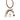 Silver Hermès Palladium Plated Horse Head Pendant Necklace