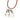 Silver Hermès Palladium Plated Horse Head Pendant Necklace