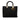 Black Dior Large Nylon Microcannage Lady Dior Satchel