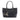 Black Gucci GG Canvas Hasler Web Tote