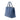 Blue Prada Large Saffiano Lux Galleria Double Zip Tote