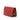 Red Gucci Mini GG Marmont Matelasse Calfskin Wallet On Chain Crossbody Bag