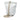 White Chanel CC Quilted Calfskin Bucket Backpack