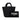 Black Fendi Large Zucca Cashmere Shopper Tote - Designer Revival