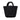 Black Fendi Large Zucca Cashmere Shopper Tote - Designer Revival