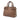 Brown Burberry Small Grainy Calfskin and House Check Banner Satchel