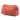 Orange Chanel Laser Cut Fringe Suede Flap Bag