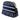 Blue Dior Oblique Embroidered Velvet Cosmetic Pouch