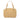 Beige LOEWE Leather Anagram Handbag