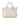 White Bottega Veneta Intrecciato Satchel