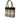 Beige Burberry House Check Canvas Handbag