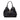 Black Louis Vuitton Monogram Mahina L Hobo Bag