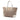 White Gucci GG Canvas Heart Bit Tote