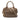 Brown Prada Vitello Shine Bauletto Satchel