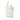 White Burberry Quilted Leather Hillgate Convertible Tote Satchel