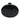 Black Chanel CC Quilted Patent Round Vanity Clutch With Chain