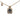 Gold Chanel Gold Plated Enamel and Strass Pendant Necklace