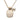 Gold Chanel Gold Plated Enamel and Strass Pendant Necklace