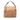 Beige Gucci Large Pebbled Calfskin Soho Convertible Hobo Satchel