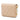 Beige Chanel Quilted Lambskin About Pearls Card Holder On Chain Crossbody Bag