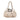 Brown Fendi Floral Embroidered Canvas Mia Chain Tote Shoulder Bag