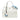 White Prada City Calf Trimmed Saffiano Greche Paradigme Bag Satchel