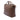 Brown Gucci Calfskin Twill Satchel