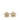 Pink Chanel CC Gold Plated Resin Flower Push Back Earrings