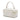 White Saint Laurent Mini Quilted Lambskin Gaby Vanity Bag Satchel
