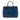 Blue Prada Large Saffiano Lux Galleria Double Zip Tote