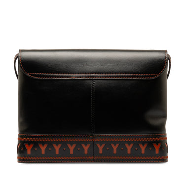 Black Yves Saint Laurent Leather Shoulder Bag - Designer Revival