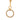 Gold Chanel Gold Plated Double Chain Loupe Magnifying Glass Pendant Necklace