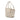 White Bottega Veneta Mini Calfskin Maxi Intrecciato Arco Satchel - Designer Revival