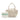 White Bottega Veneta Mini Calfskin Maxi Intrecciato Arco Satchel - Designer Revival