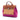 Pink Hermès Toile Verso Herbag Zip 31 Satchel